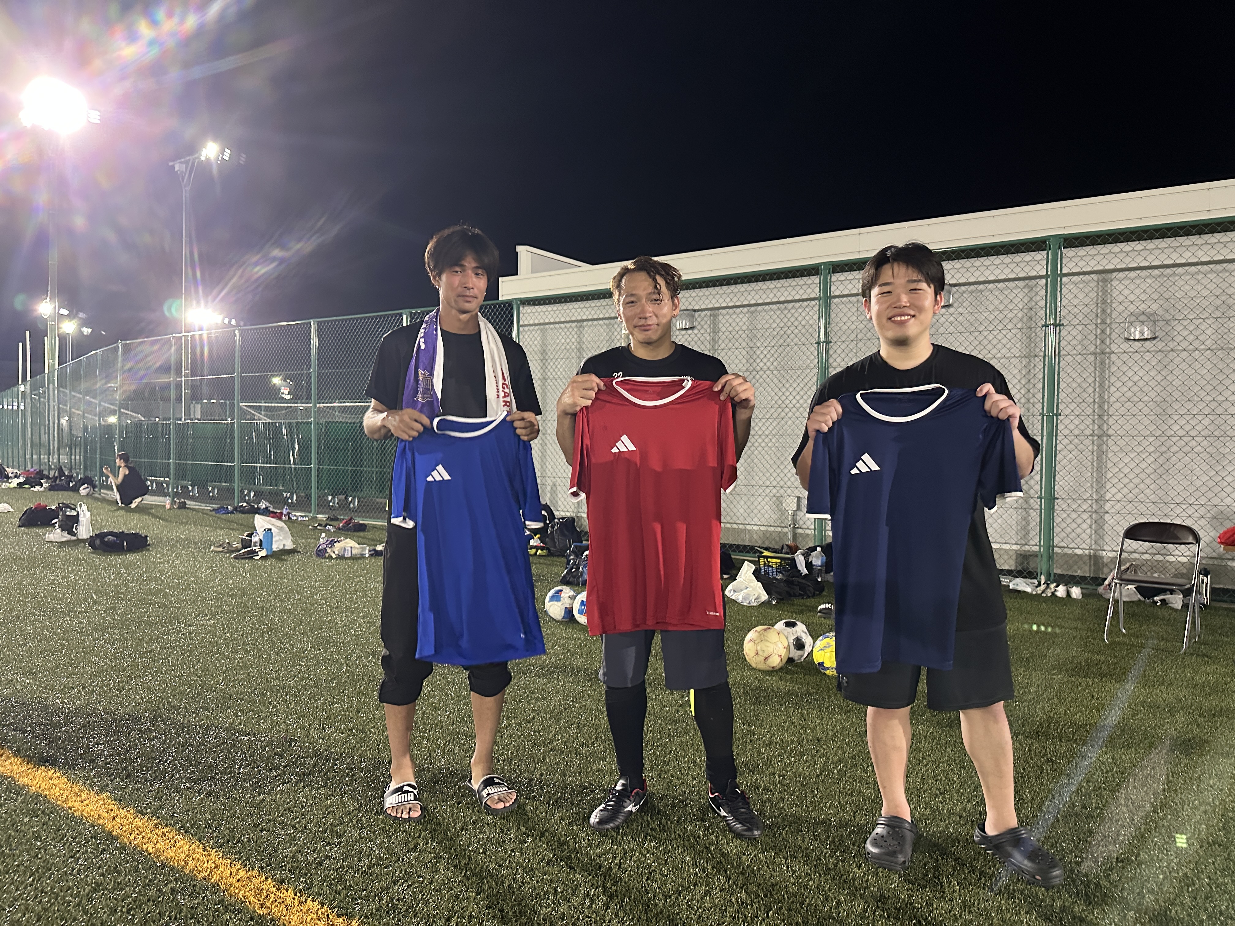 得点王・MVP・ベストGK賞の受賞者3名