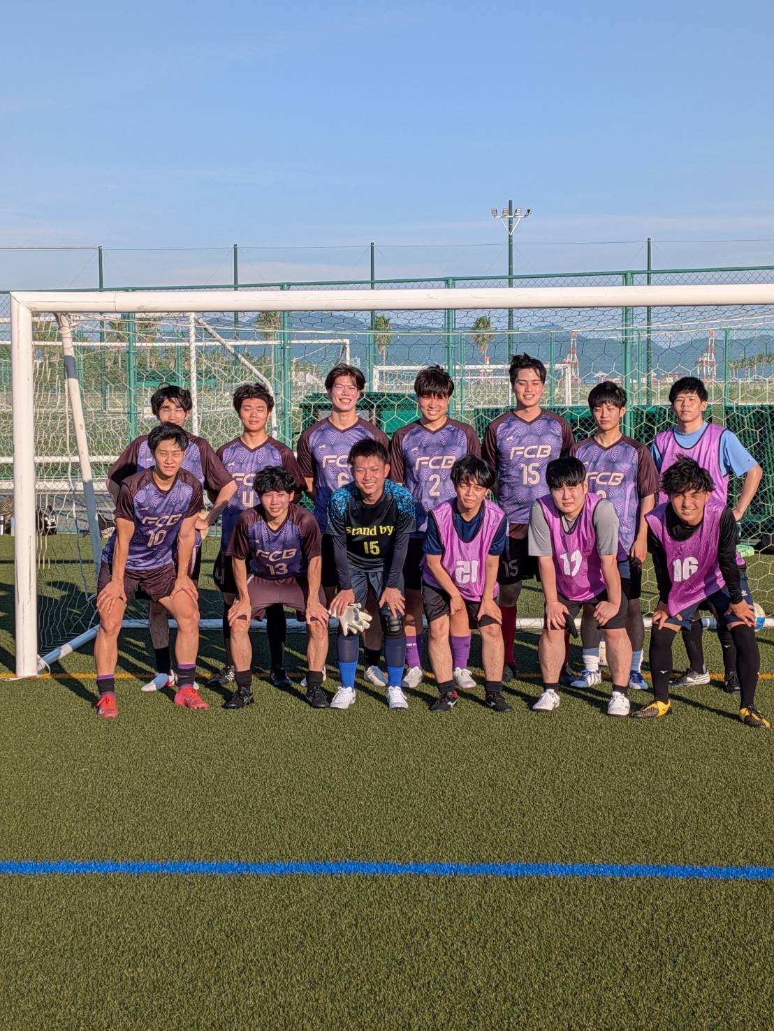 文教FCの集合写真