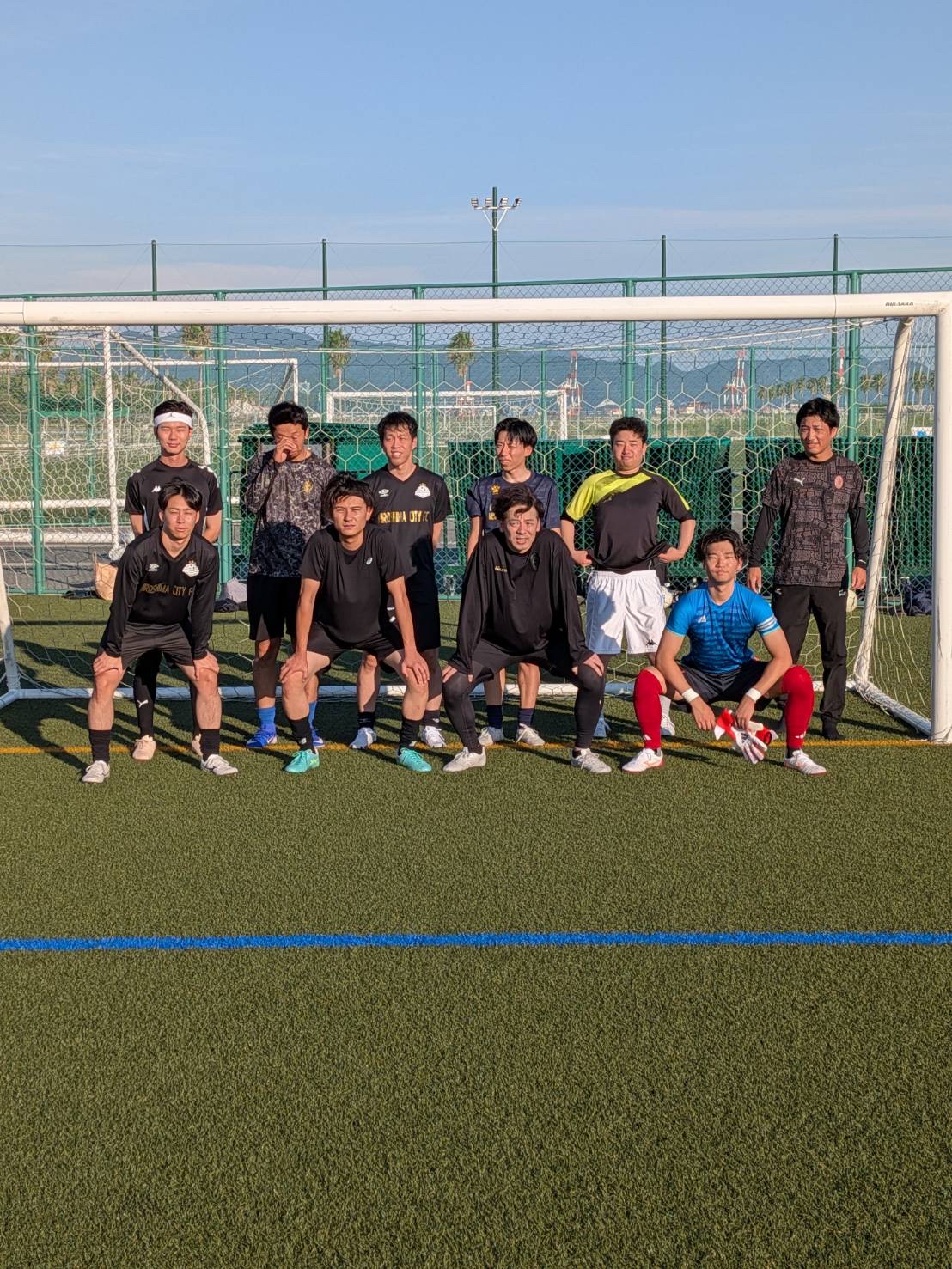 広島シティFC 1stの集合写真