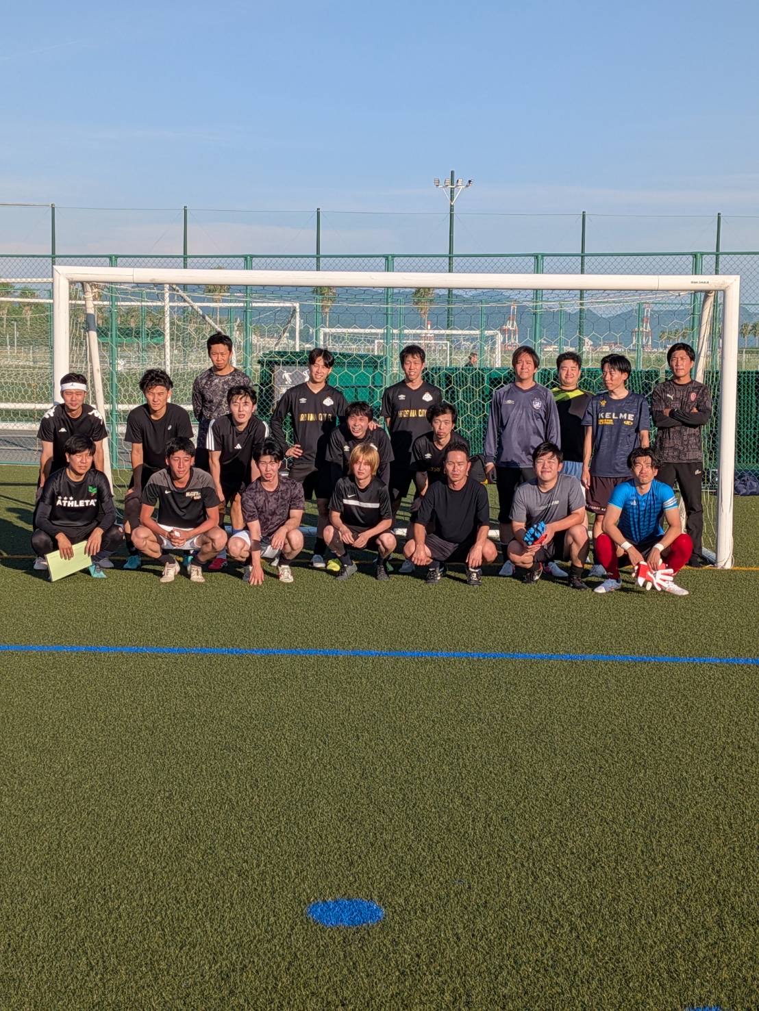 広島シティFC 2ndの集合写真